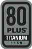 Brasão 80 plus Titanium 115V